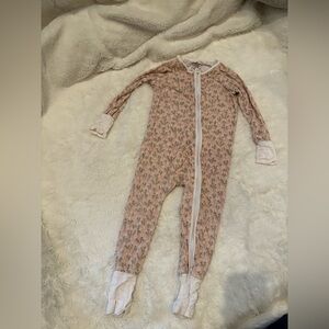 Caden Lane Floral convertible Zip Pajamas